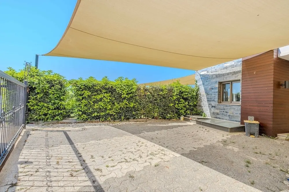 Garden area